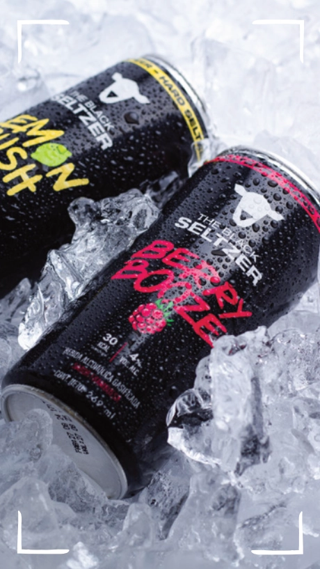 The Black Seltzer fotografía publicitaria 2
